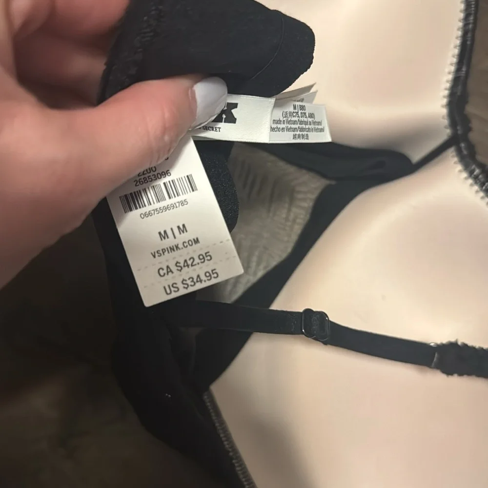 NWT Pink seamless pushup - Picture 8 of 8